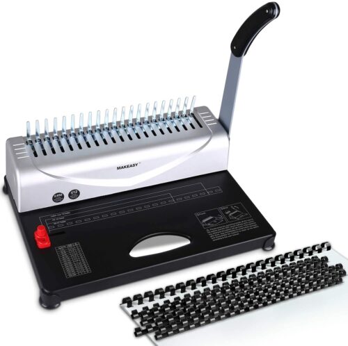 Binding Machine A4 (Plastic Comb) ماكينة تغليف حلزوني بلاستيك