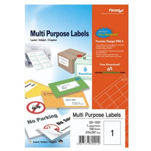 A4 Multi-Purpose Label (100-sheet) ليبل كمبيوتر