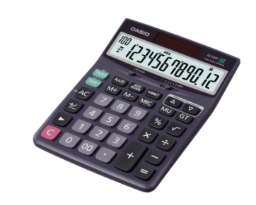 Casio Calculator DJ-120 الة حاسبة