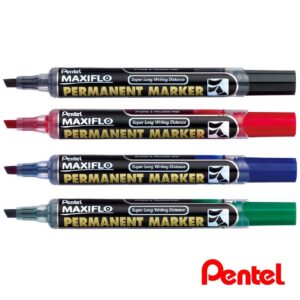 Pentel Maxiflo Permanent Marker (4-pack)